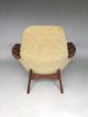 Rare Vintage Adrian Pearsall Craft Assoc.  Mid Century Modern Walnut Lounge Chair Post-1950 photo 6