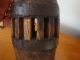 Vintage Wooden Spool Primitive Candleholder Primitives photo 2