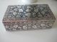 Stunning Antique Indian Solid Silver And Enamel Box - Large Boxes photo 3