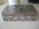 Stunning Antique Indian Solid Silver And Enamel Box - Large Boxes photo 4