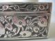 Stunning Antique Indian Solid Silver And Enamel Box - Large Boxes photo 8