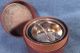 Antique Silverplate Doc Holiday Collapsible Whiskey Cup W Leather Case Cups & Goblets photo 1