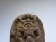 Ancient Egyptian Carved Stone Deity Bes Amulet Figure 35.  5 Mm Long Egyptian photo 1