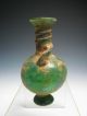 A Ancient Roman Glass Bottle Roman photo 2