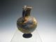 A Ancient Roman Glass Bottle Roman photo 3