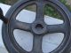 Industrial Turn Wheel Vintage Cast Iron Handle Steampunk Art No18.  Vg Cond. Other photo 4
