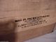 Hubbard Folding Box Co.  Wooden Box Crate Adv Sam’s Market Litchfield Minn Other photo 1