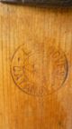 Antique Italian Inlaid Wood Mandolin With Bowl Back,  Bird Design,  Maker ' S Stamp String photo 4
