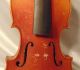 Antique German Antonius Stradivarius Copy 3/4 Size Estate Fresh String photo 1