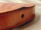 Antique German Antonius Stradivarius Copy 3/4 Size Estate Fresh String photo 3