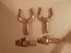 2 Brass Oar Lock Row Boat Decor With Mounts Other photo 1