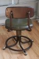 Vintage Industrial Western Electric Telephone Operators Chair Stool 1900-1950 photo 3