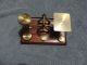 Vintage Brass Balance Scale Made In England W/ Weights Scales photo 2