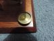 Vintage Brass Balance Scale Made In England W/ Weights Scales photo 5
