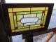 Small Antique Stained Beveled Glass Window 14.  25 X 21.  5 Salvage Pre-1900 photo 1