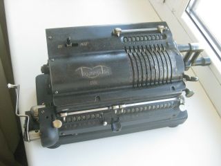 Old German Mechanical Calculator Arithmometer 