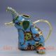 Rare Cloisonne Painting Beauty Elephant Delicate Snuff Bottle Snuff Bottles photo 5