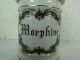 Limoges France Porcelain Rx Apothecary Morphine Medicine Druggist Jar Canister Bottles & Jars photo 1