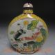 Chinese Cloisonne Hand - Painted Fish Snuff Bottles W Qianlong Mark Snuff Bottles photo 3