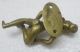 Antique Old Hand Crafted Dancing Lady Styled Brass Door Handle Rich Patina Door Knobs & Handles photo 3