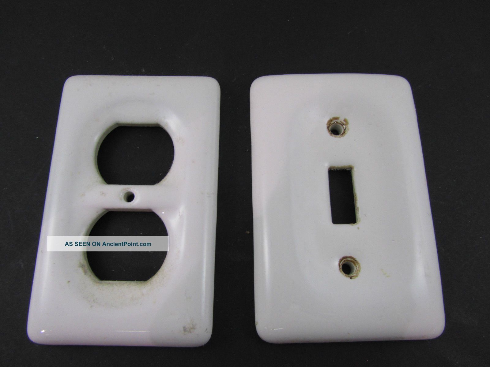 Ceramic Light Switch Wall Plate & Ceramic Receptacle Wall Plate Switch Plates & Outlet Covers photo