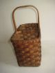 Early Split Ash Two Compartment Basket - 5 5/8 