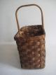 Early Split Ash Two Compartment Basket - 5 5/8 