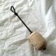 Early Brass Cape Cod Shop Fire Starter / Smudge Pot With Pumice Wand Hearth Ware photo 8