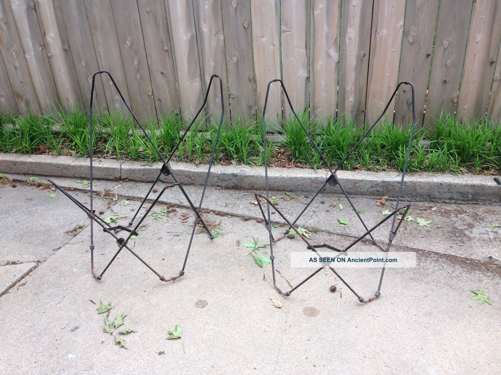 Vintage Early Mid Century Butterfly Chair Frames Mid-Century Modernism photo