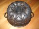 Exceptionally Antique Cast Iron Bundt Pan,  From Germany 3012 G Other photo 2