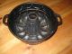 Exceptionally Antique Cast Iron Bundt Pan,  From Germany 3012 G Other photo 5