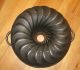Very Old Very Big Antique Cast Iron Bundt Pan,  From Germany 4300 G Other photo 2