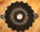 Very Old Big Antique Cast Iron Bundt Pan,  From Germany 3920 G Stamped Other photo 3