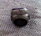 Men Islamic Ring Afghan Antique Dark Red Agate Calligraphy Handmade عقيق أحمر Islamic photo 3