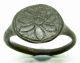 Wearable Tudor Period Bronze Decorated Ring - Ad 1600 - Incl.  - Y93 Roman photo 4
