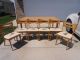 Heywood Wakefield Dining Table With 6 Chairs Wheat Post-1950 photo 1