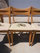 Heywood Wakefield Dining Table With 6 Chairs Wheat Post-1950 photo 2