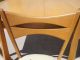Heywood Wakefield Dining Table With 6 Chairs Wheat Post-1950 photo 3
