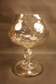 Big Early American Blown & Cut Flint Glass Thousand Eye Apothecary Leeches Bowl Bottles & Jars photo 2