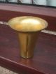 Brass Cone For An Oil Lamp Base 20th Century photo 1