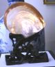 Antique Mother Of Pearl Shell On Stand Other photo 1