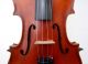 Antique German Maggini Style 4/4 Violin - 4 Corner Blocks - 1920`s String photo 1