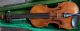 A Rare Very Fine Old Italian Violin Attributed To Matteo Goffriller String photo 4