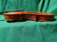 Vintage German Violin Labelled Ernst Henrich Roth 1922 1725 Strad Repair Restore String photo 7