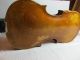 Antique Germany Stradivarius Violin And Otto Guetter Bow In Kantkrack Case String photo 2