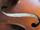 Antique Germany Stradivarius Violin And Otto Guetter Bow In Kantkrack Case String photo 4