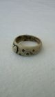 Posy Ring,  Medieval.  Carved Heart Moon And Stars.  Extremely Rare. British photo 2
