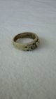 Posy Ring,  Medieval.  Carved Heart Moon And Stars.  Extremely Rare. British photo 3