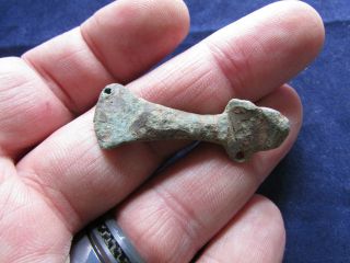 Saxon - Part Of A Bronze Brooch - (bac1258) photo