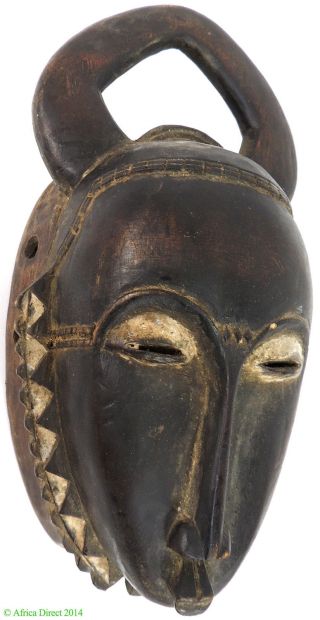 Baule Portrait Mask Cote D ' Ivoire Africa photo
